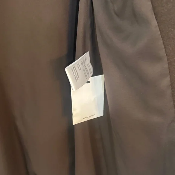 Calvin Klein Chocolate Brown Overcoat - Picture 7 of 8